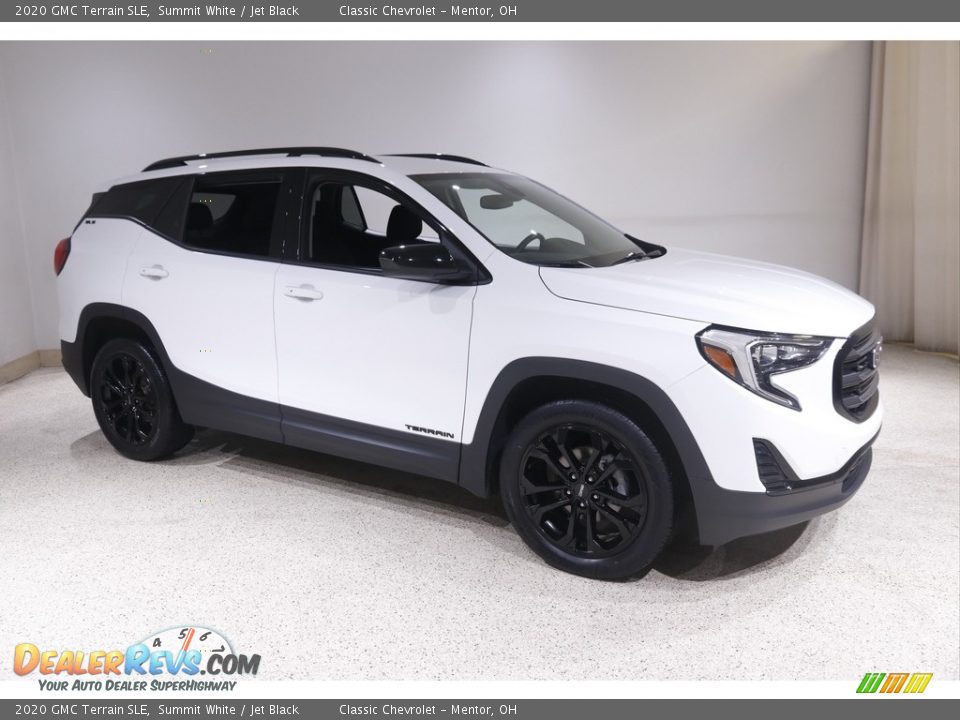 2020 GMC Terrain SLE Summit White / Jet Black Photo #1