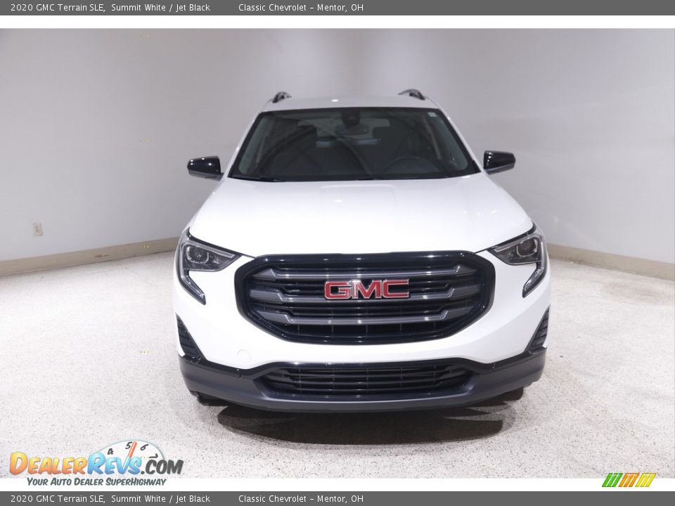 2020 GMC Terrain SLE Summit White / Jet Black Photo #2