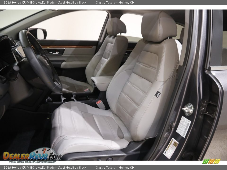 2019 Honda CR-V EX-L AWD Modern Steel Metallic / Black Photo #5