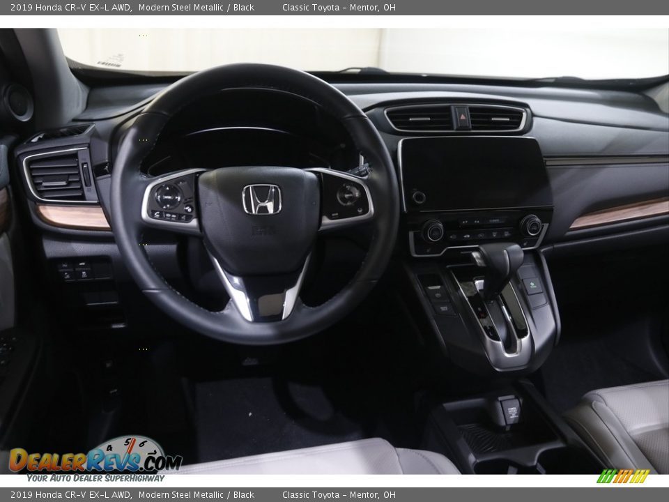 2019 Honda CR-V EX-L AWD Modern Steel Metallic / Black Photo #6