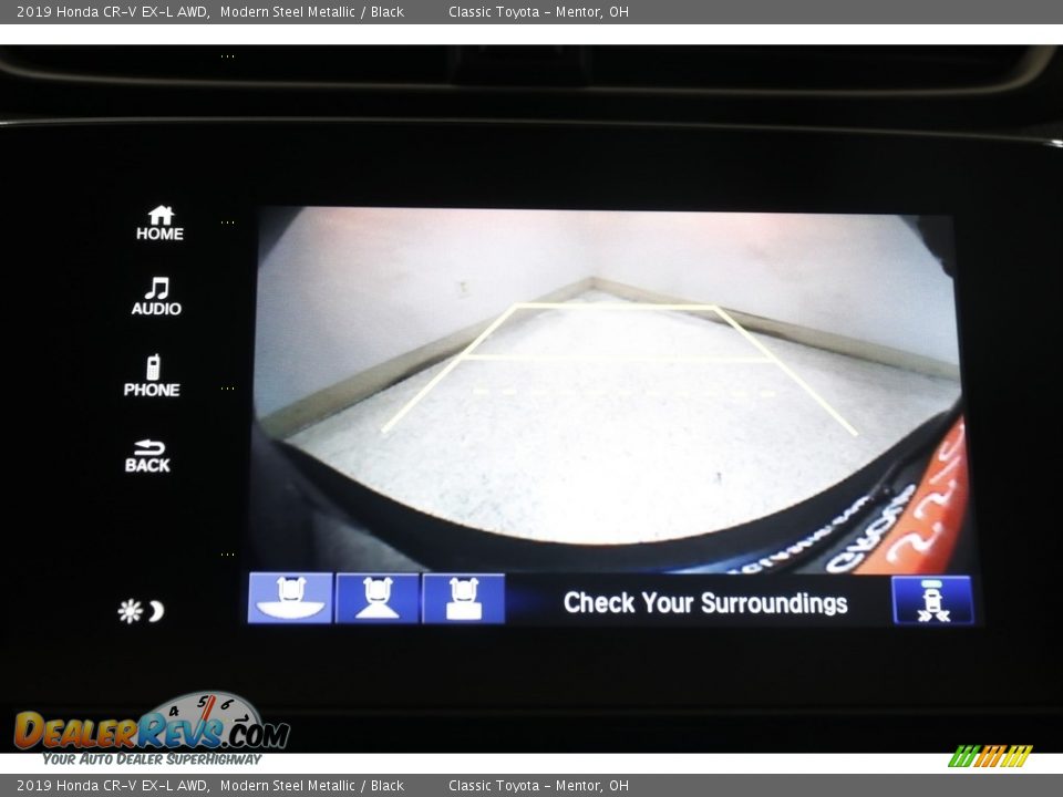 2019 Honda CR-V EX-L AWD Modern Steel Metallic / Black Photo #13