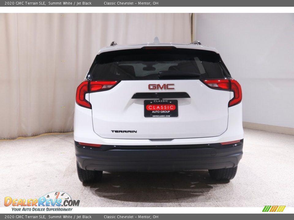 2020 GMC Terrain SLE Summit White / Jet Black Photo #18