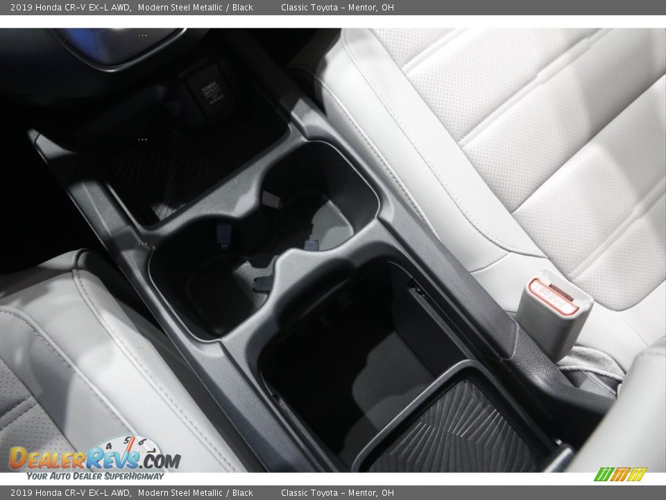 2019 Honda CR-V EX-L AWD Modern Steel Metallic / Black Photo #15