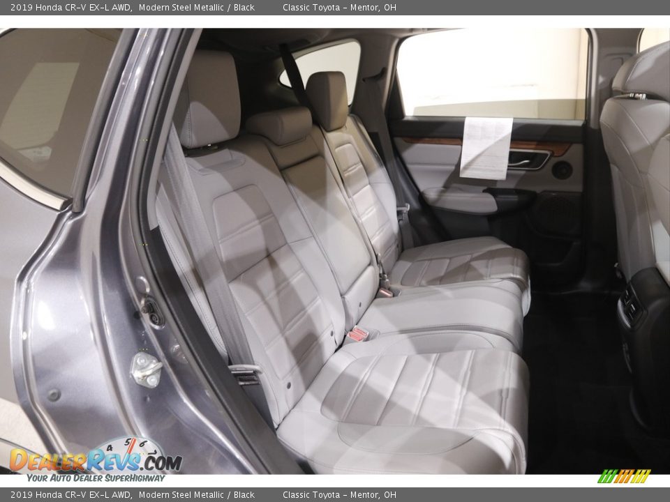 2019 Honda CR-V EX-L AWD Modern Steel Metallic / Black Photo #17
