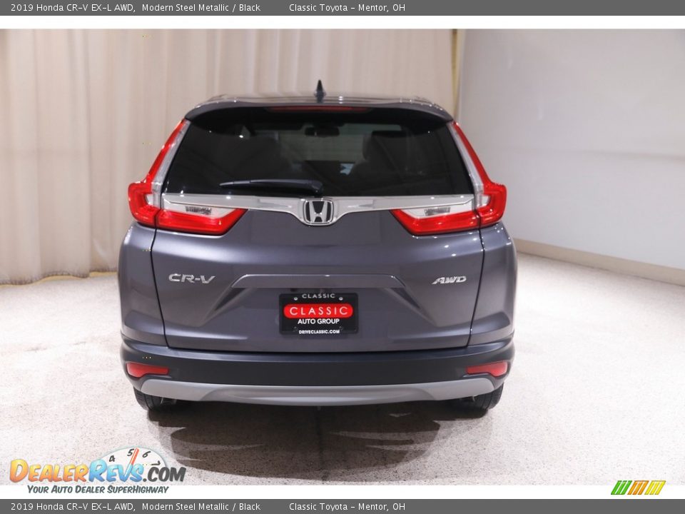 2019 Honda CR-V EX-L AWD Modern Steel Metallic / Black Photo #19