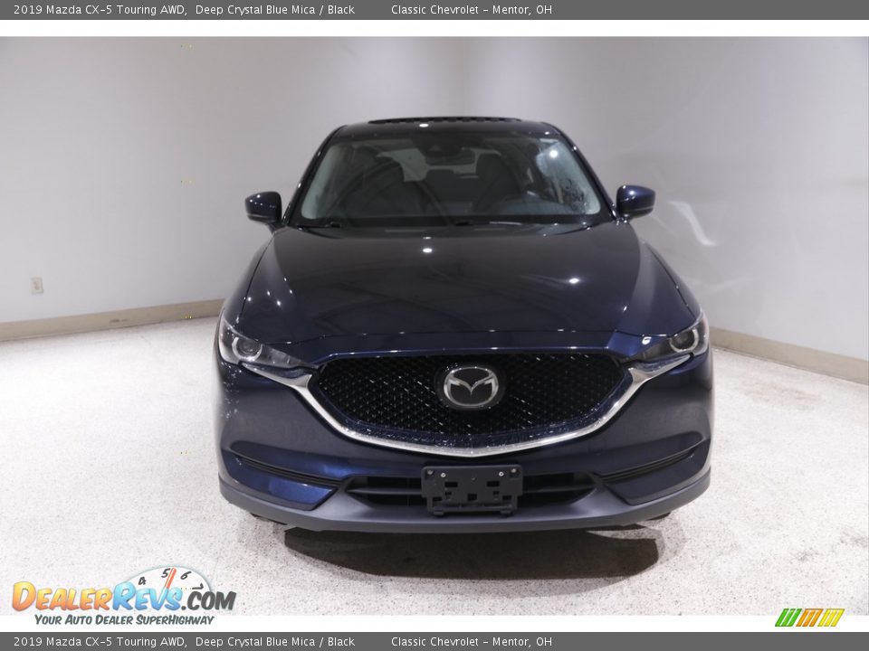 2019 Mazda CX-5 Touring AWD Deep Crystal Blue Mica / Black Photo #2