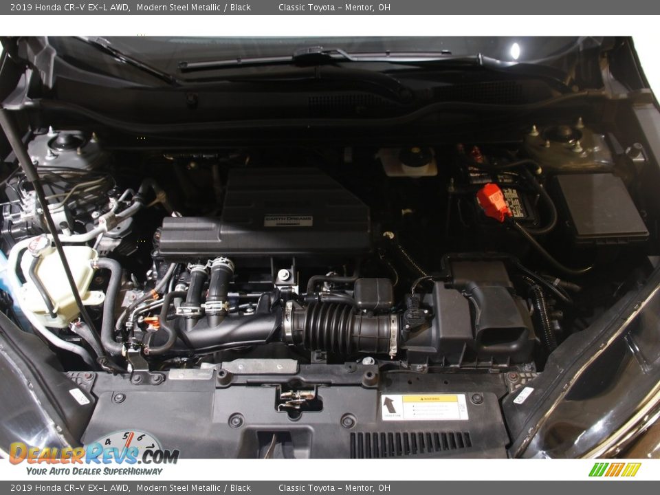 2019 Honda CR-V EX-L AWD Modern Steel Metallic / Black Photo #20