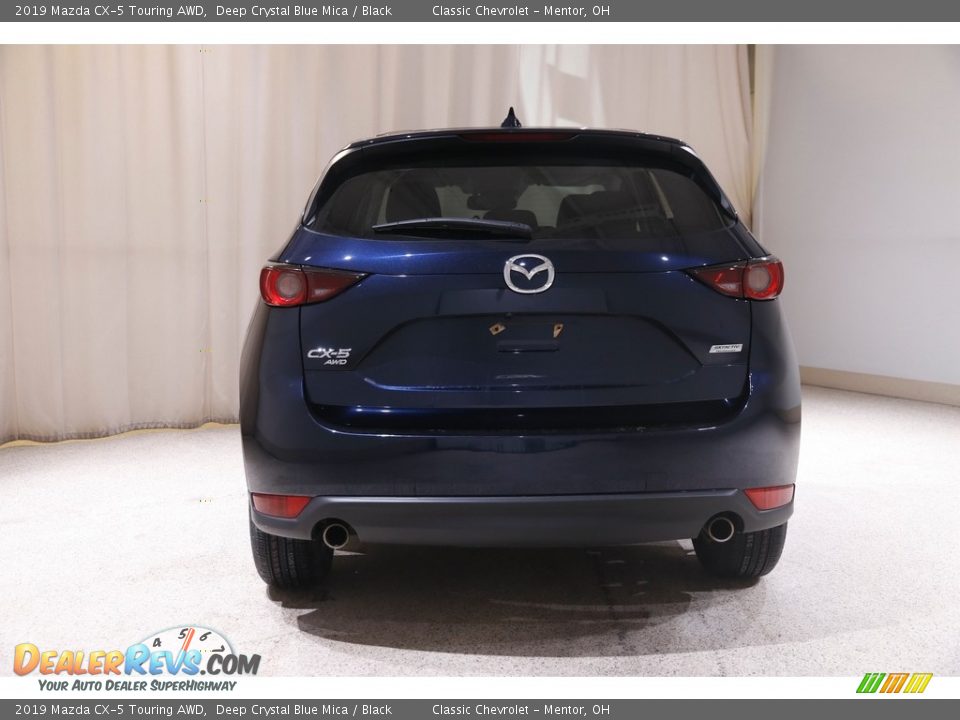 2019 Mazda CX-5 Touring AWD Deep Crystal Blue Mica / Black Photo #18