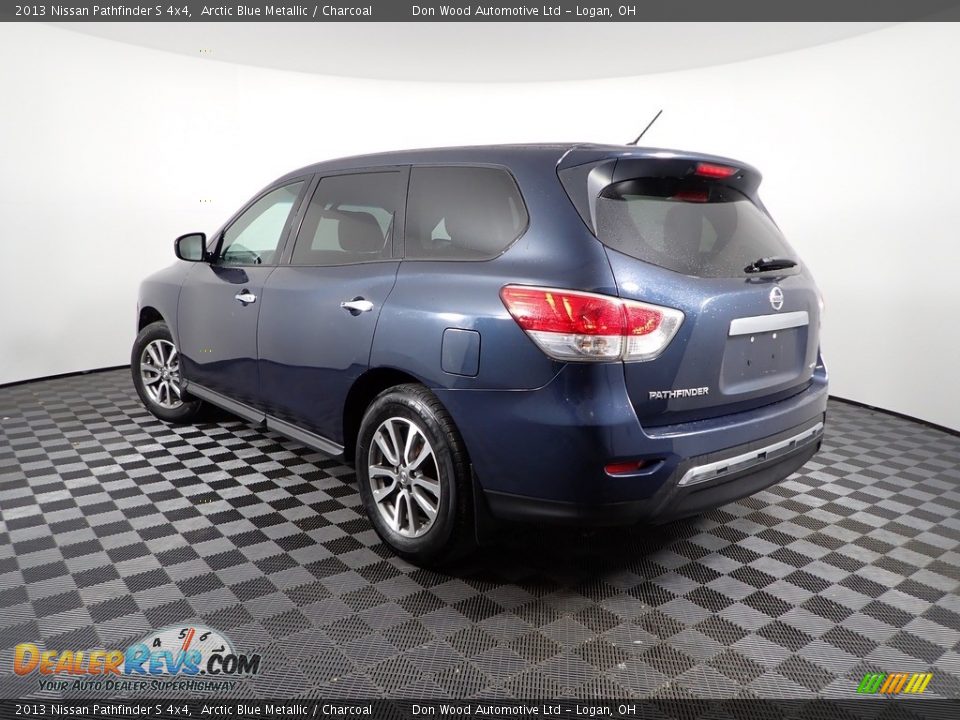 2013 Nissan Pathfinder S 4x4 Arctic Blue Metallic / Charcoal Photo #5