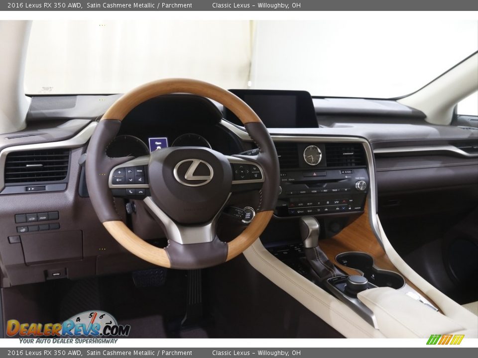 Dashboard of 2016 Lexus RX 350 AWD Photo #6