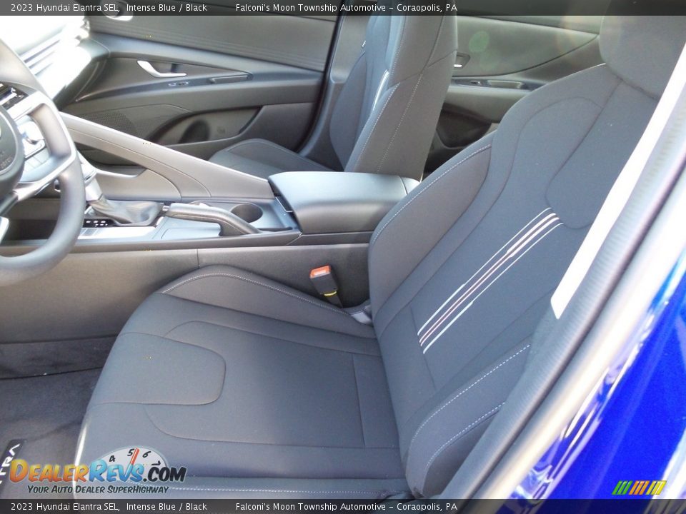 2023 Hyundai Elantra SEL Intense Blue / Black Photo #11