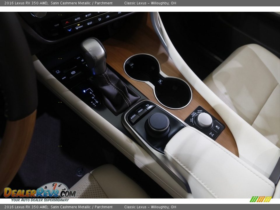 2016 Lexus RX 350 AWD Satin Cashmere Metallic / Parchment Photo #14