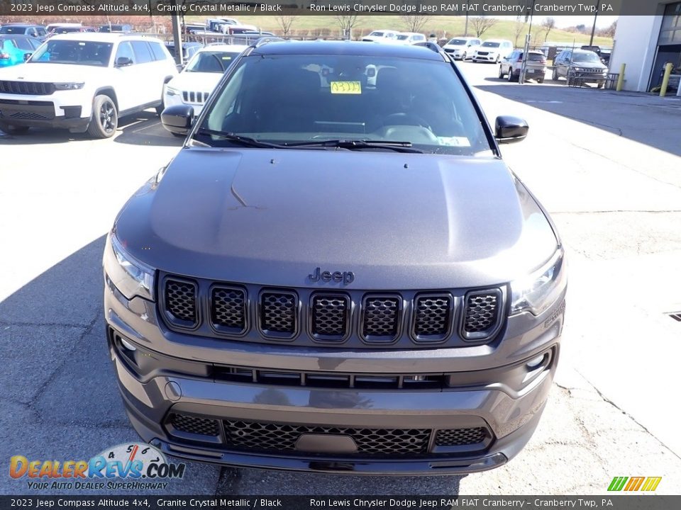 2023 Jeep Compass Altitude 4x4 Granite Crystal Metallic / Black Photo #8