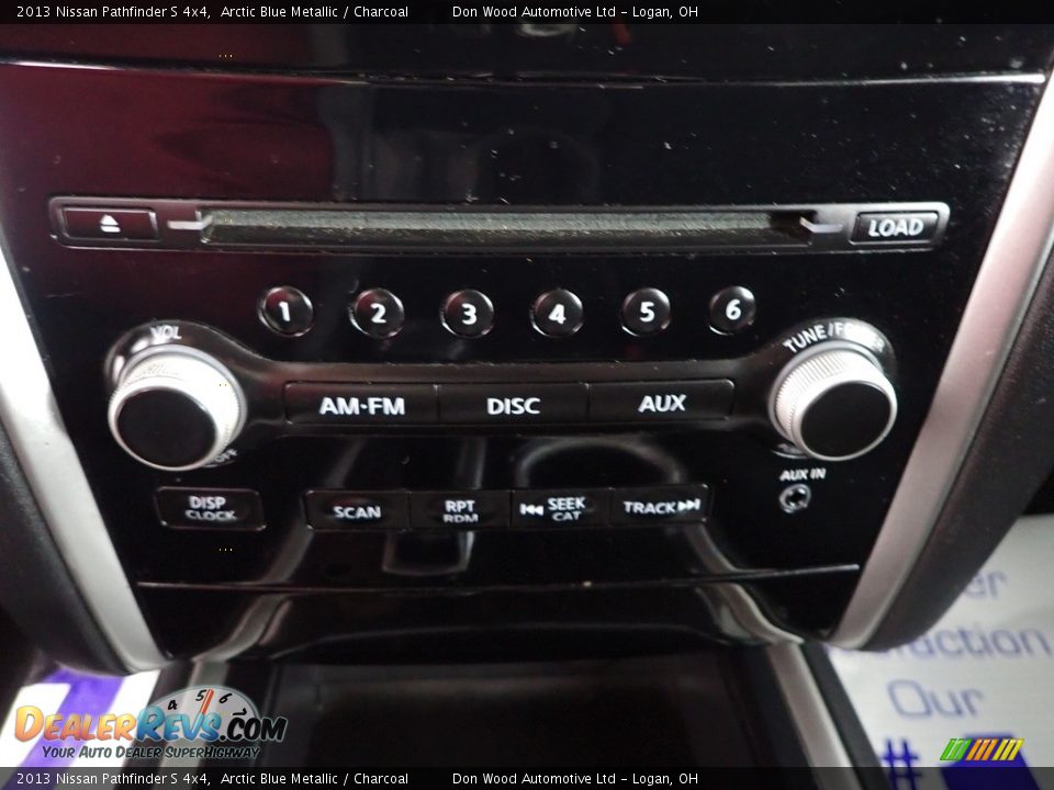 2013 Nissan Pathfinder S 4x4 Arctic Blue Metallic / Charcoal Photo #17