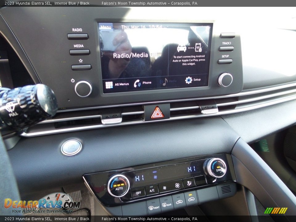 2023 Hyundai Elantra SEL Intense Blue / Black Photo #17