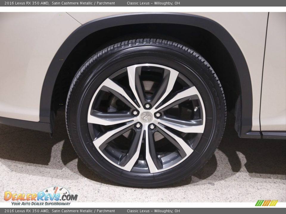 2016 Lexus RX 350 AWD Wheel Photo #22