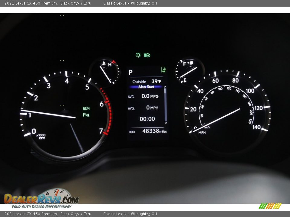 2021 Lexus GX 460 Premium Gauges Photo #8