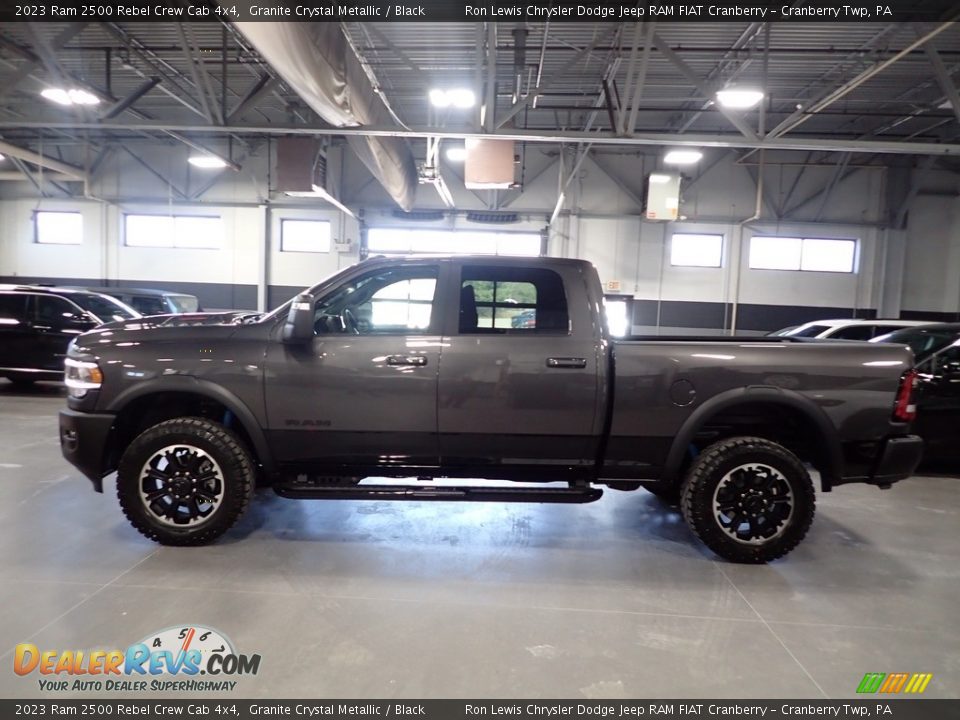 2023 Ram 2500 Rebel Crew Cab 4x4 Granite Crystal Metallic / Black Photo #2