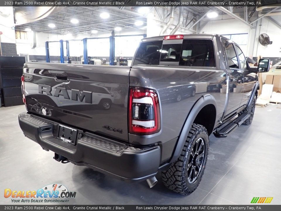 2023 Ram 2500 Rebel Crew Cab 4x4 Granite Crystal Metallic / Black Photo #5