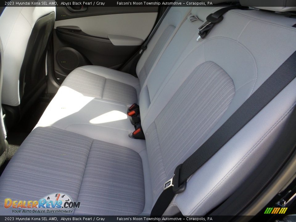 Rear Seat of 2023 Hyundai Kona SEL AWD Photo #12