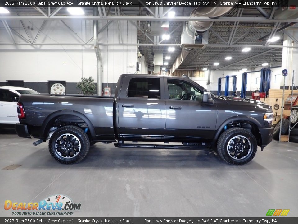 2023 Ram 2500 Rebel Crew Cab 4x4 Granite Crystal Metallic / Black Photo #6