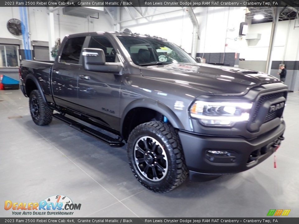 2023 Ram 2500 Rebel Crew Cab 4x4 Granite Crystal Metallic / Black Photo #7