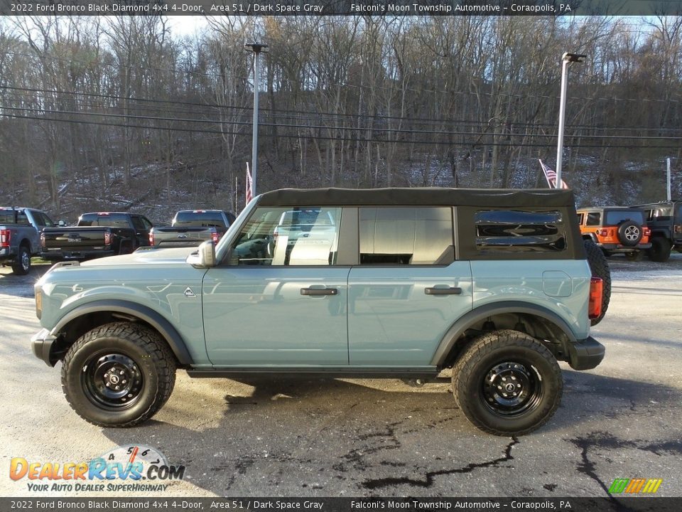 Area 51 2022 Ford Bronco Black Diamond 4x4 4-Door Photo #4