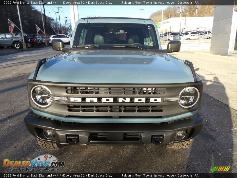 2022 Ford Bronco Black Diamond 4x4 4-Door Area 51 / Dark Space Gray Photo #6