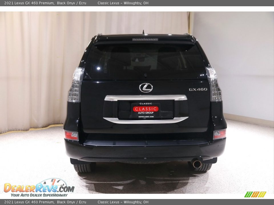 2021 Lexus GX 460 Premium Black Onyx / Ecru Photo #24