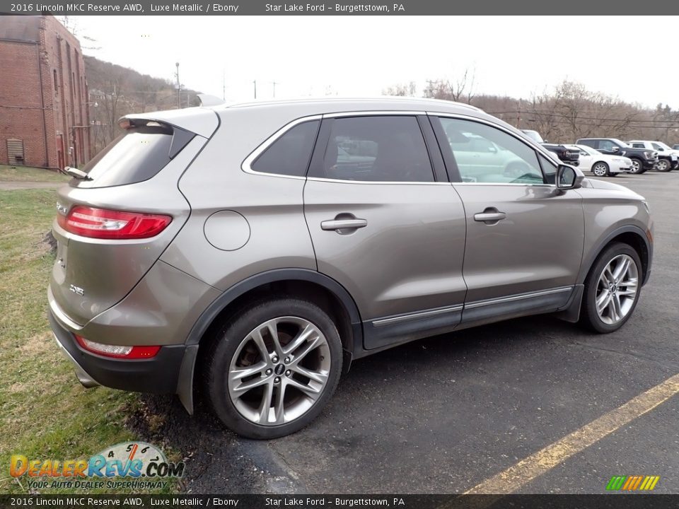 2016 Lincoln MKC Reserve AWD Luxe Metallic / Ebony Photo #3