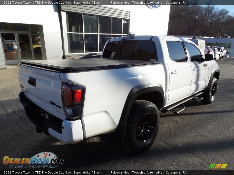 2021 Toyota Tacoma TRD Pro Double Cab 4x4 Super White / Black Photo #2