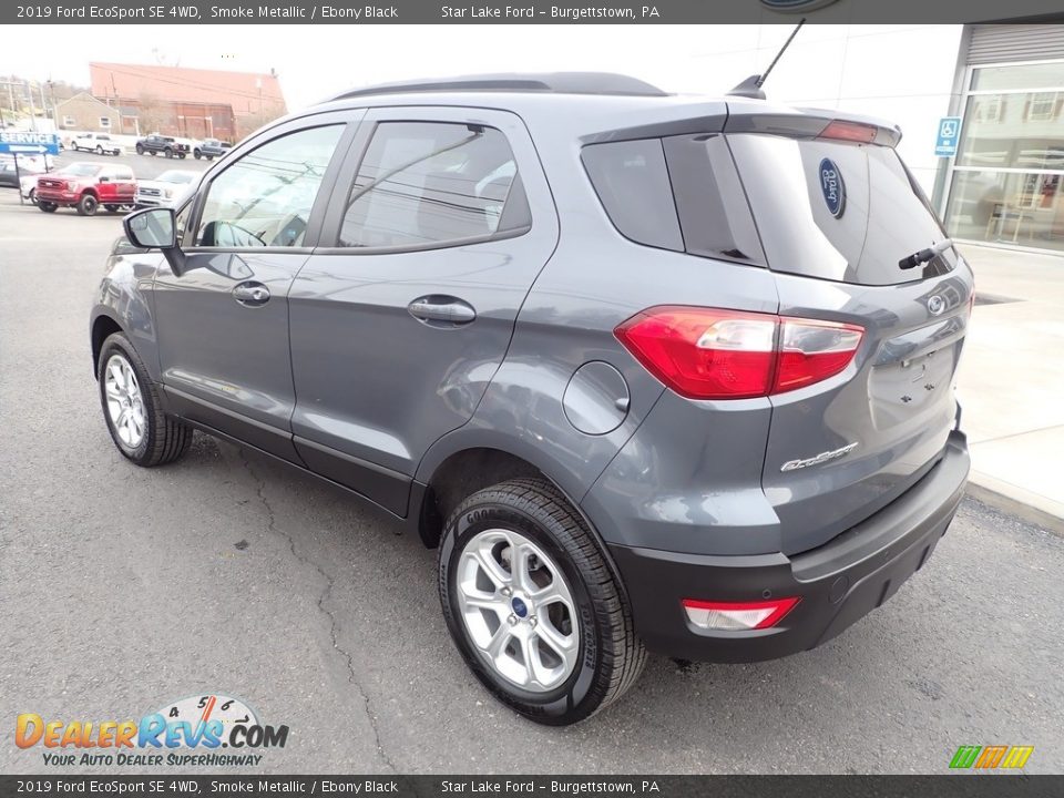 2019 Ford EcoSport SE 4WD Smoke Metallic / Ebony Black Photo #3