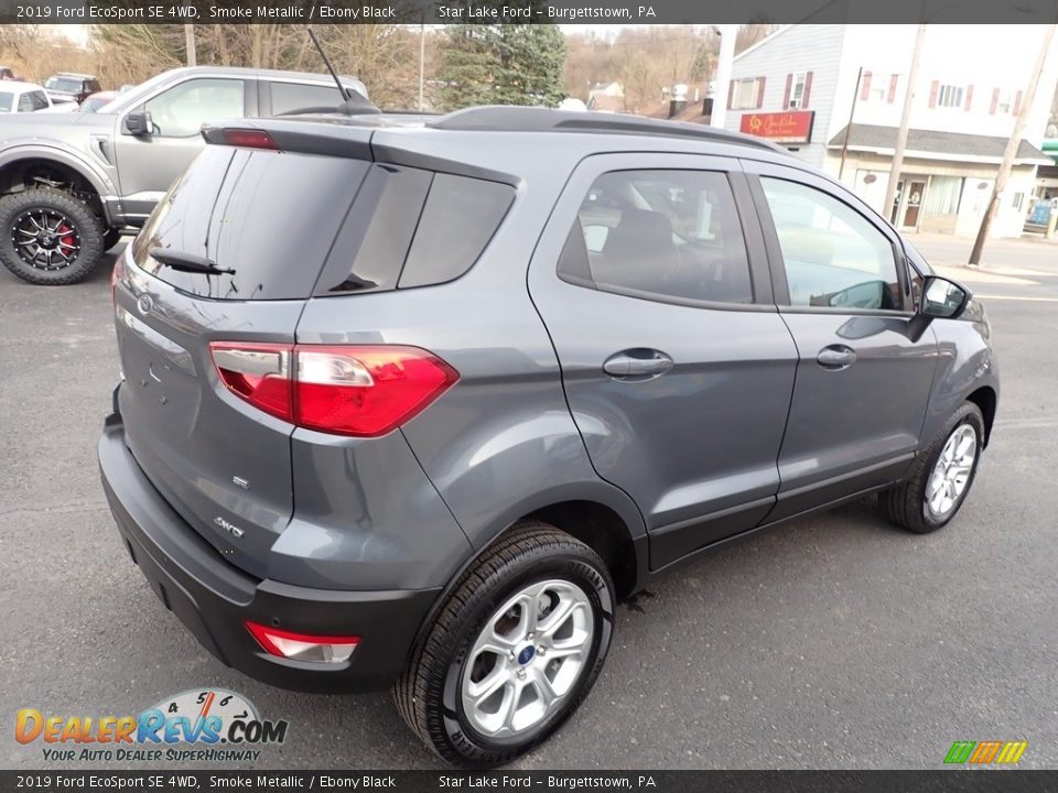 2019 Ford EcoSport SE 4WD Smoke Metallic / Ebony Black Photo #5