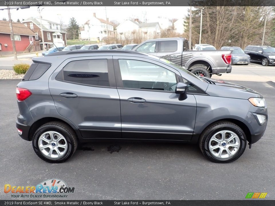 2019 Ford EcoSport SE 4WD Smoke Metallic / Ebony Black Photo #6