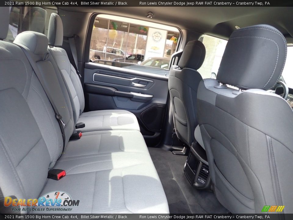 2021 Ram 1500 Big Horn Crew Cab 4x4 Billet Silver Metallic / Black Photo #11