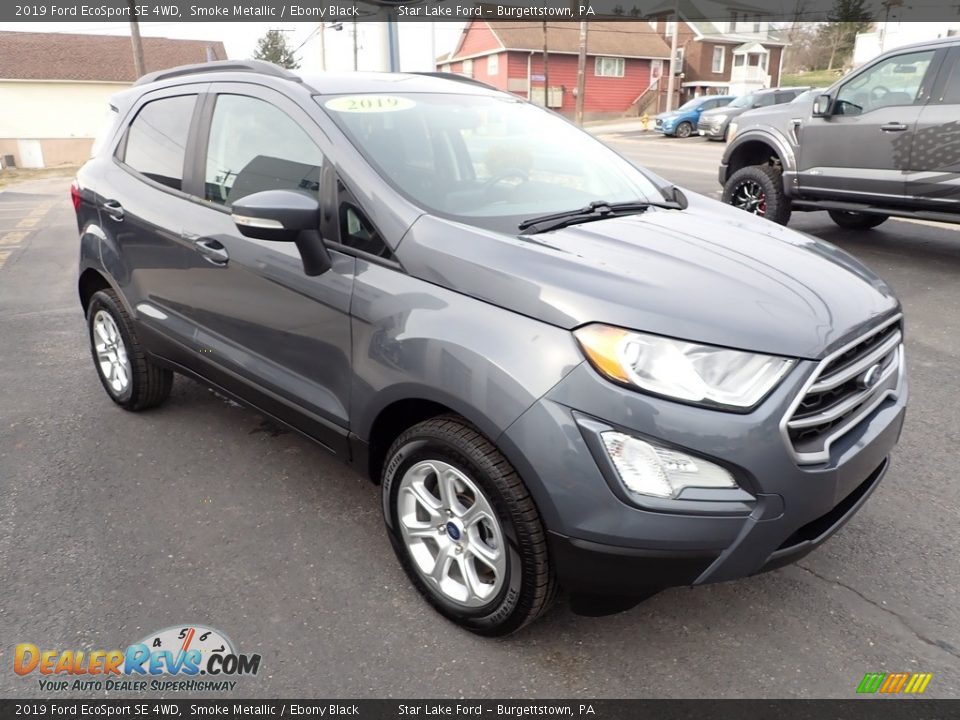 2019 Ford EcoSport SE 4WD Smoke Metallic / Ebony Black Photo #7