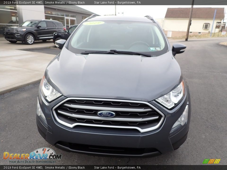 2019 Ford EcoSport SE 4WD Smoke Metallic / Ebony Black Photo #8