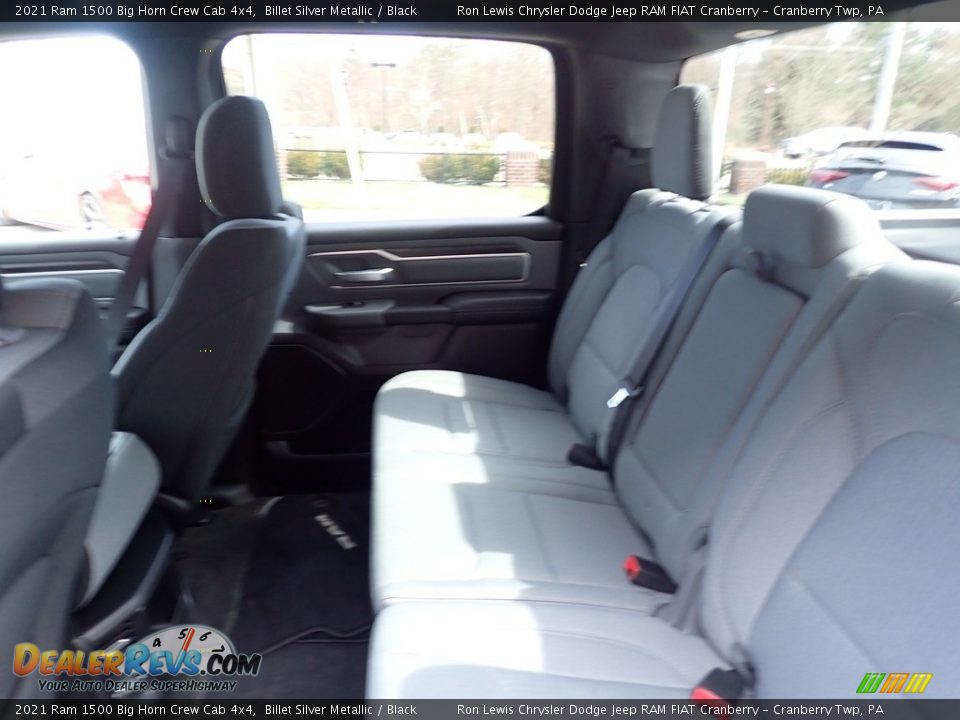 2021 Ram 1500 Big Horn Crew Cab 4x4 Billet Silver Metallic / Black Photo #13