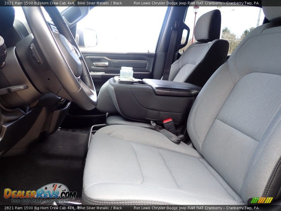 2021 Ram 1500 Big Horn Crew Cab 4x4 Billet Silver Metallic / Black Photo #16