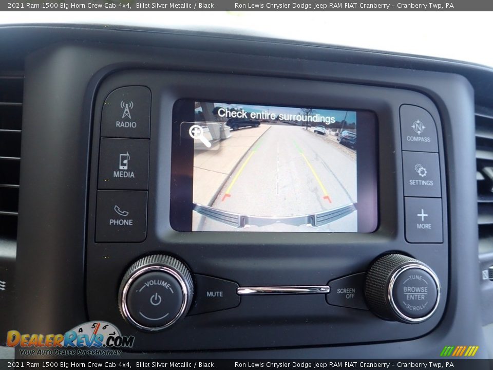 2021 Ram 1500 Big Horn Crew Cab 4x4 Billet Silver Metallic / Black Photo #18