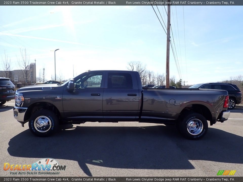 2023 Ram 3500 Tradesman Crew Cab 4x4 Granite Crystal Metallic / Black Photo #2