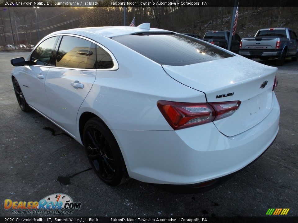 2020 Chevrolet Malibu LT Summit White / Jet Black Photo #5