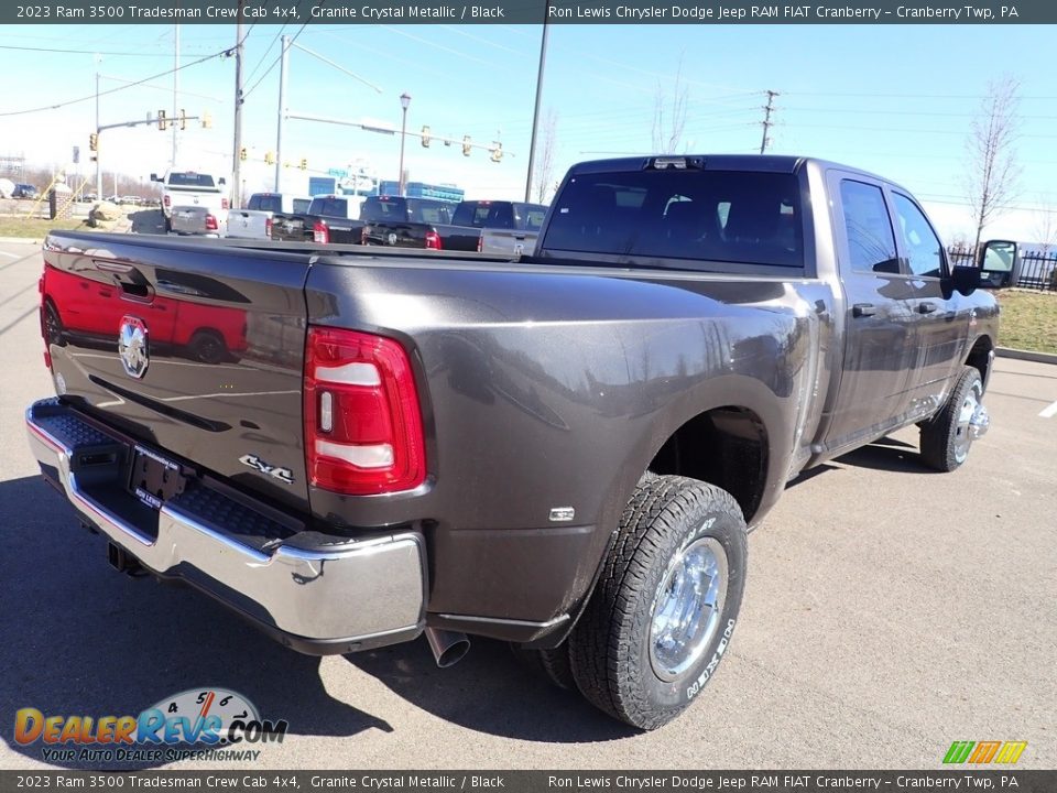 2023 Ram 3500 Tradesman Crew Cab 4x4 Granite Crystal Metallic / Black Photo #5