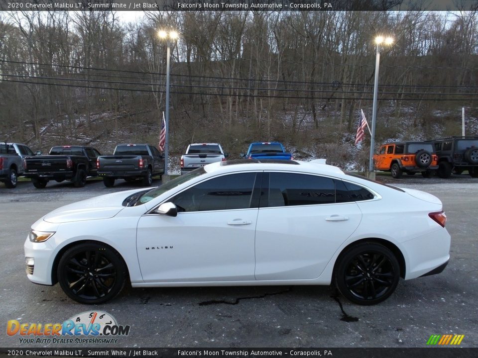 2020 Chevrolet Malibu LT Summit White / Jet Black Photo #6