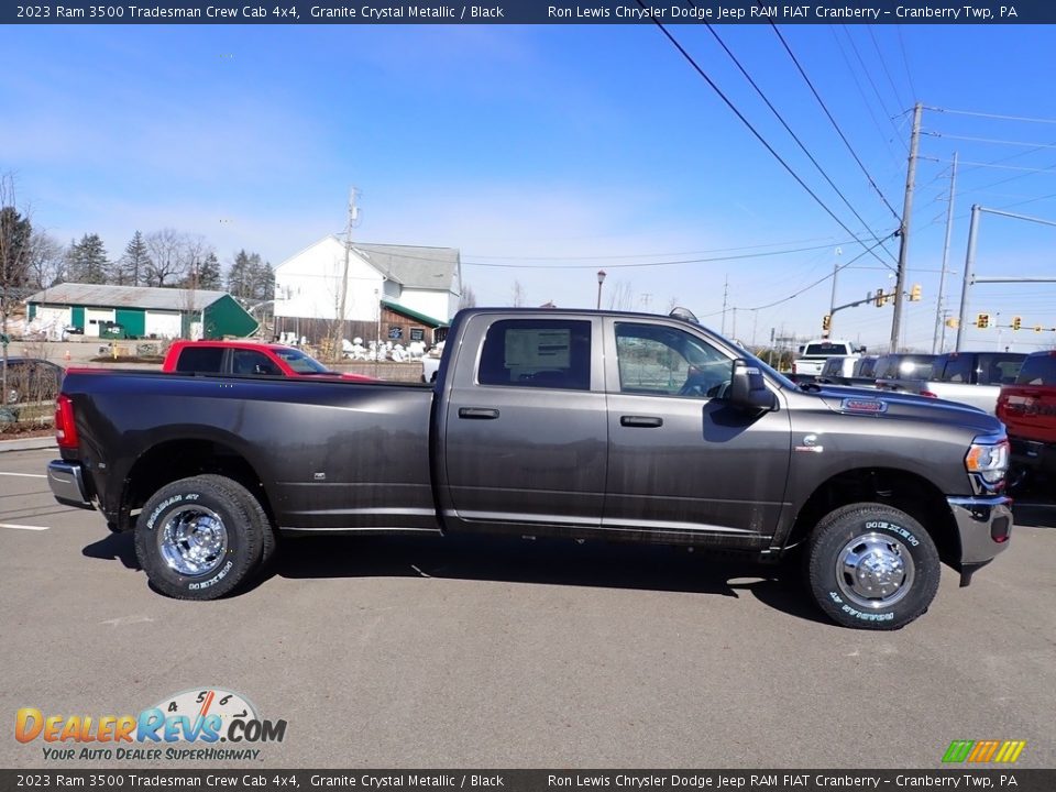 2023 Ram 3500 Tradesman Crew Cab 4x4 Granite Crystal Metallic / Black Photo #6
