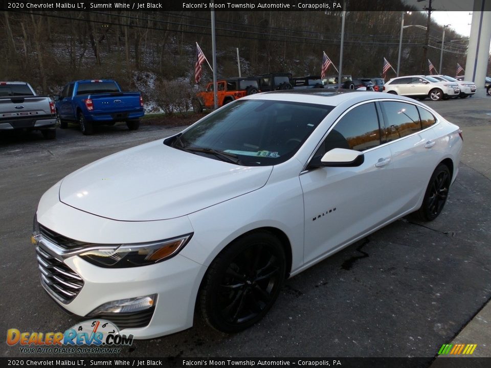 2020 Chevrolet Malibu LT Summit White / Jet Black Photo #7