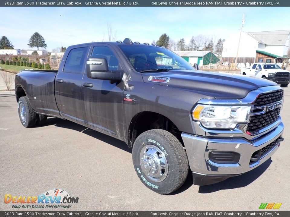 2023 Ram 3500 Tradesman Crew Cab 4x4 Granite Crystal Metallic / Black Photo #7