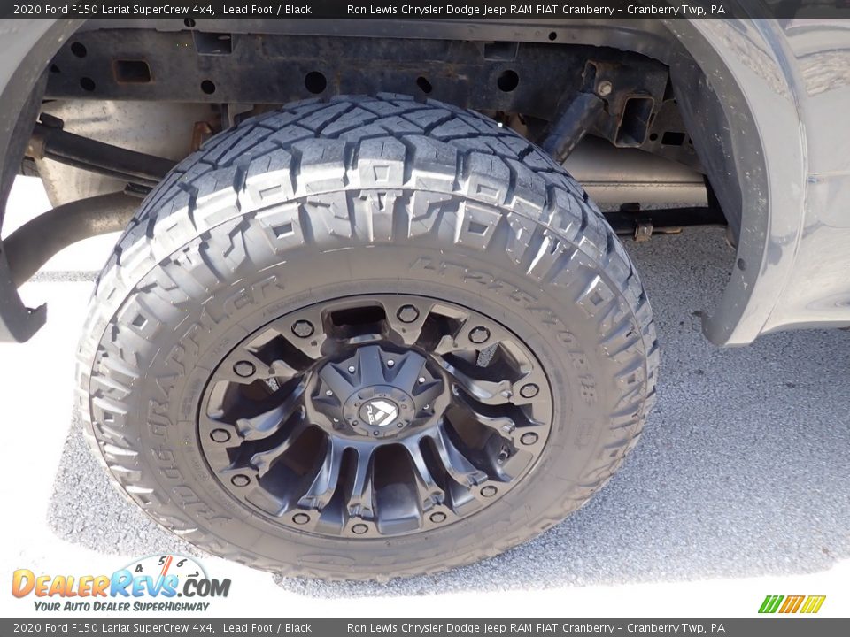 2020 Ford F150 Lariat SuperCrew 4x4 Lead Foot / Black Photo #9