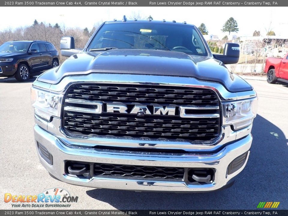 2023 Ram 3500 Tradesman Crew Cab 4x4 Granite Crystal Metallic / Black Photo #8