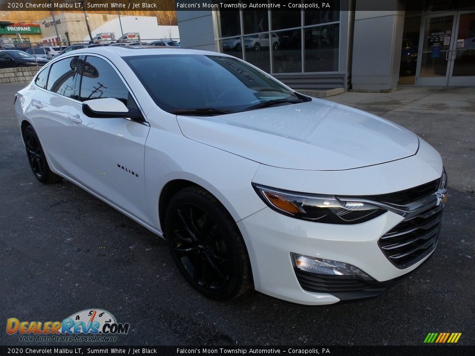 2020 Chevrolet Malibu LT Summit White / Jet Black Photo #9